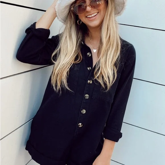 Show Me Your Mumu New Mu Tegan Jumper ~ Pitch Black - Picture 5 of 8